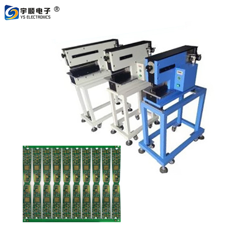 PCB Separator buy Pcb V Cut Machine With Pneumatically Driven / Electromagnetic Valve Control