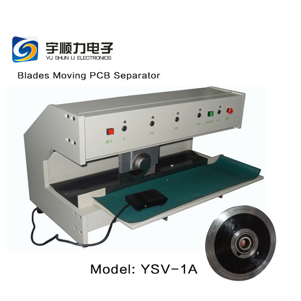 Manual V-groove Pcb Depaneling  manufacturer With Two Blades Cutting LED Light Bar